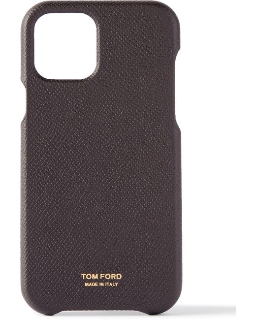 Tom Ford Full-Grain Leather iPhone 12 Pro Case