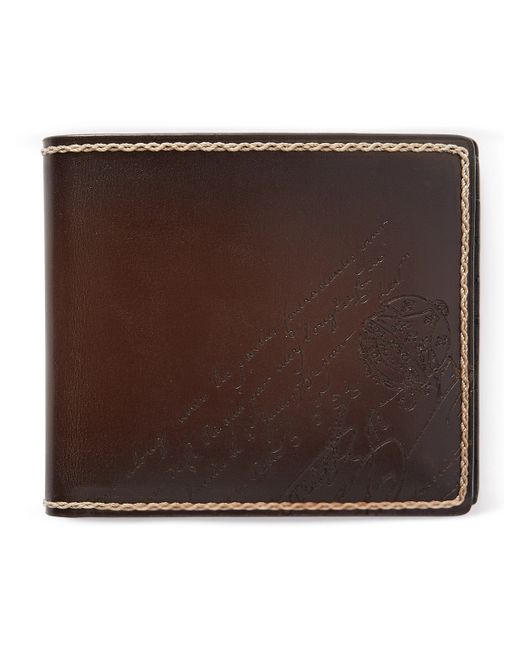 Berluti Scritto Leather Billfold Wallet