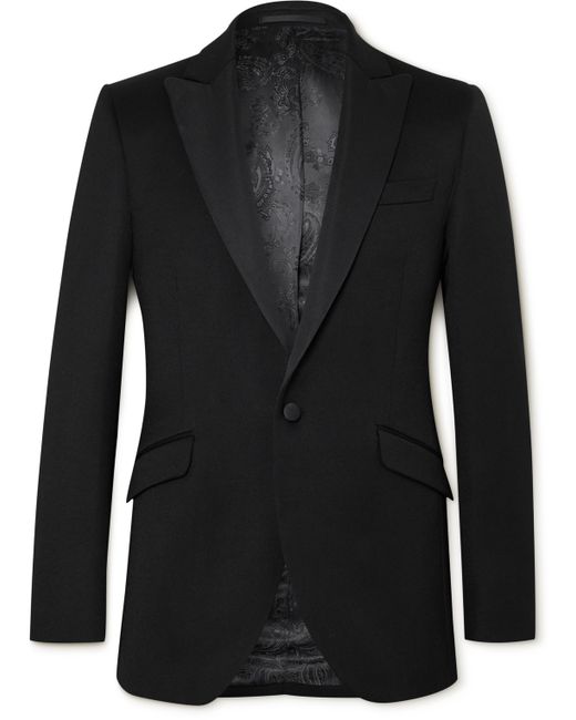 Favourbrook Hampton Slim-Fit Grosgrain-Trimmed Wool Tuxedo Jacket
