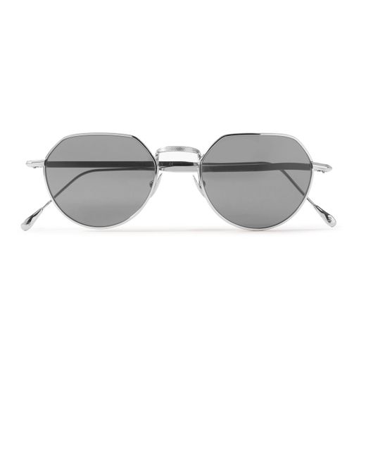 Monc Oliver Spencer Lymington Round-Frame Tone Sunglasses