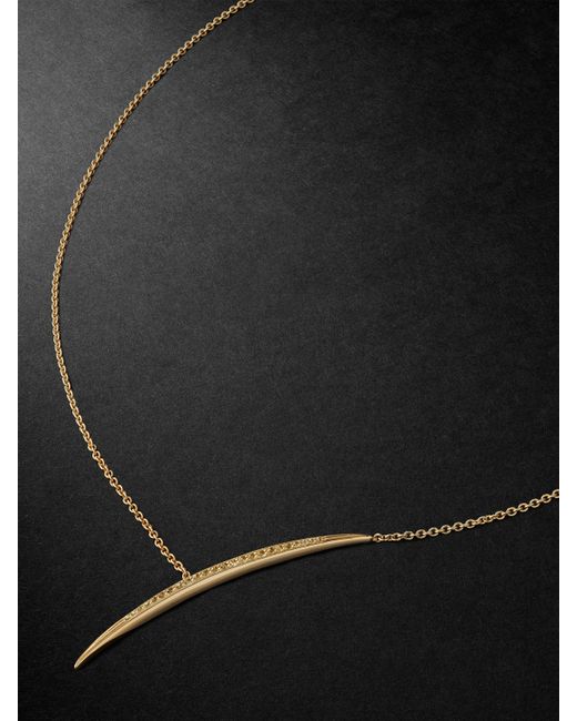 Shaun Leane Armis 18-Karat Gold Diamond Necklace