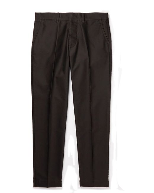 Tom Ford Slim-Fit Tapered Pleated Cotton Chinos