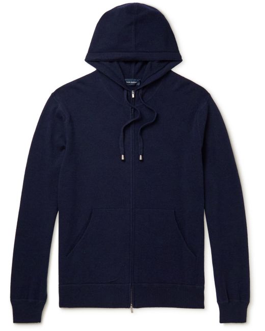 Thom Sweeney Wool and Cashmere-Blend Zip-Up Hoodie