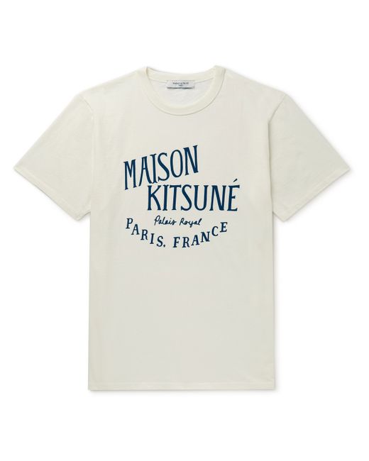 Maison Kitsuné Printed Cotton-Jersey T-Shirt