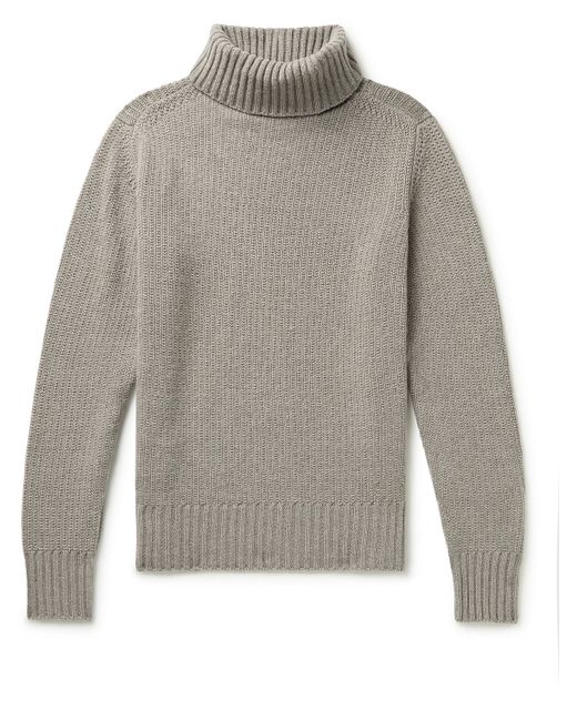 Stòffa Ribbed Cashmere Rollneck Sweater