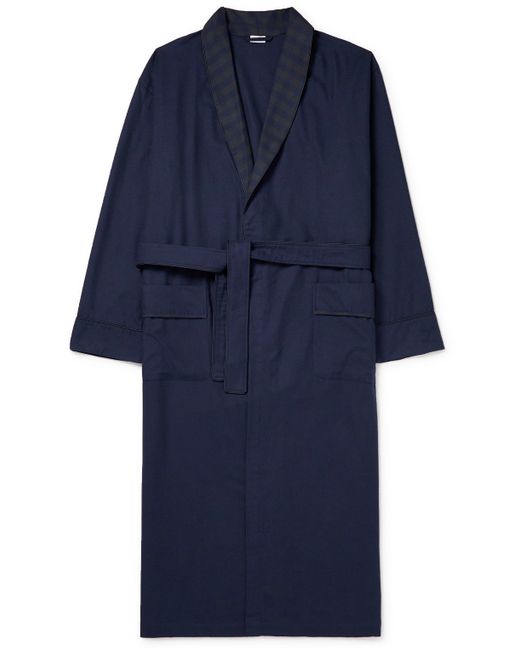 Zimmerli Heritage Cotton and Wool-Blend Flannel Robe