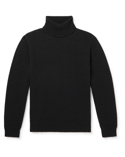 Universal Works Recycled Wool-Blend Rollneck Sweater