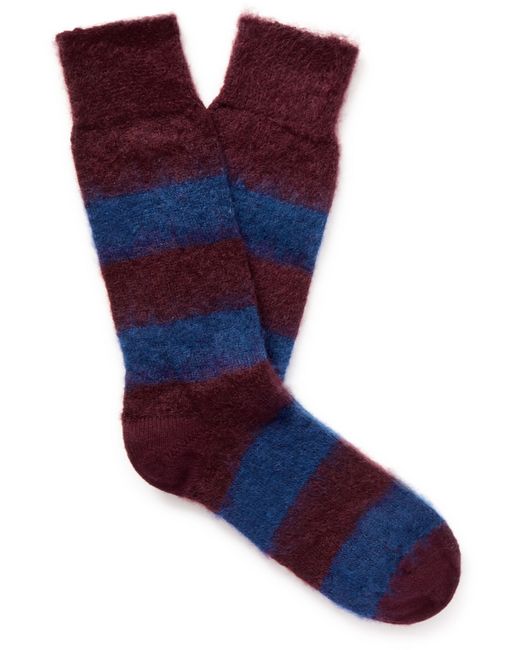 Paul Smith Striped Knitted Socks