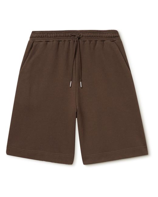 Ninety Percent Wide-Leg Organic Cotton-Jersey Drawstring Shorts