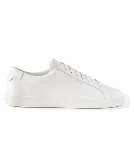 Saint Laurent Andy Moon Leather Sneakers