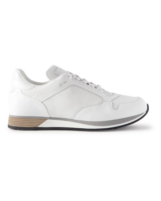 Dunhill Duke Mesh and Leather Sneakers