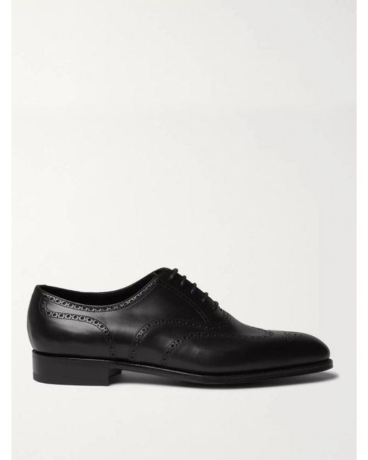 Edward Green Inverness Leather Wingtip Brogues