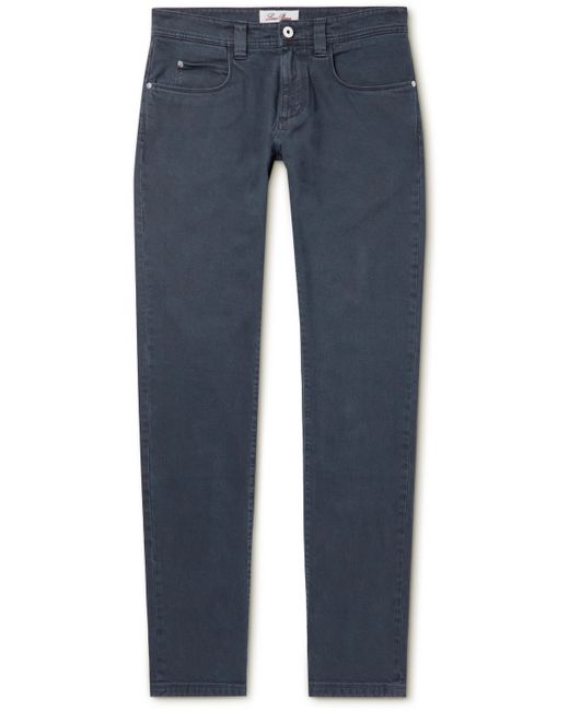Loro Piana Straight-Leg Garment-Dyed Jeans
