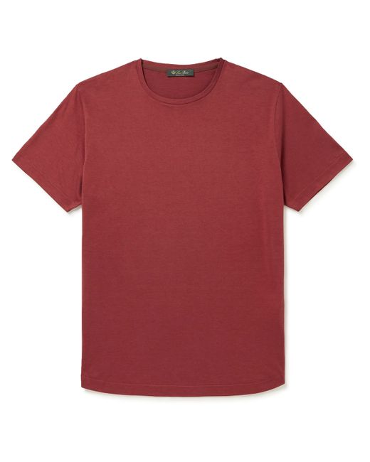 Loro Piana Slim-Fit Silk and Cotton-Blend Jersey T-Shirt