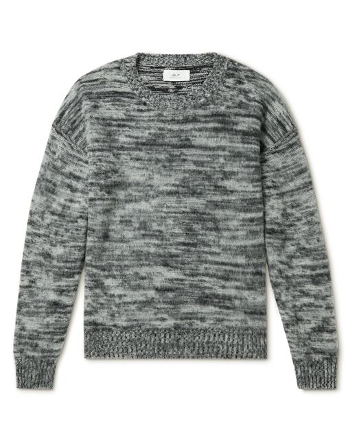 Mr P. Mr P. Brushed Wool Alpaca and Cashmere-Blend Sweater