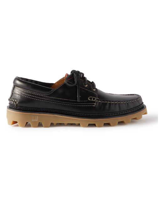 Dunhill Leather Boat Shoes