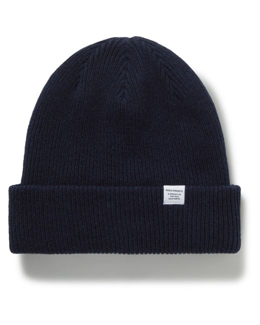 Norse Projects Ribbed Wool Beanie