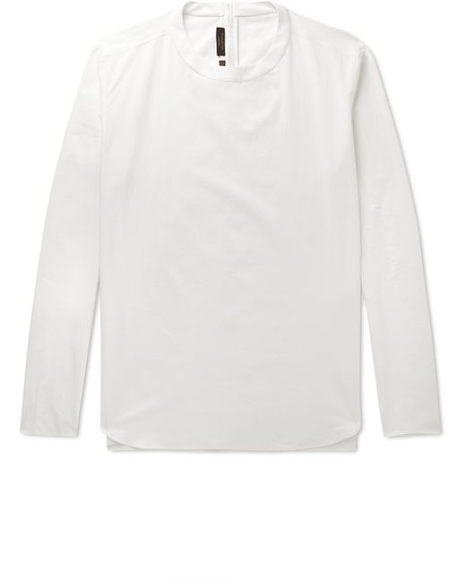 Ermenegildo Zegna Cotton and Silk-Blend Shirt