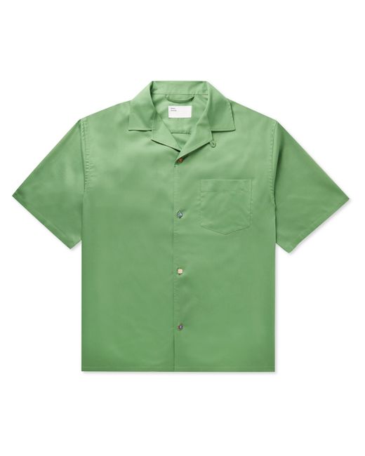 4Sdesigns Convertible-Collar Satin Shirt
