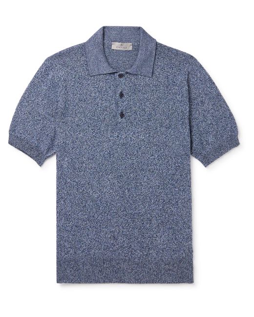 Canali Slim-Fit Cotton Polo Shirt