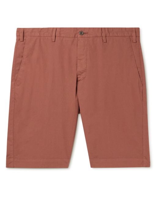 Lardini Straight-Leg Cotton-Blend Bermuda Shorts