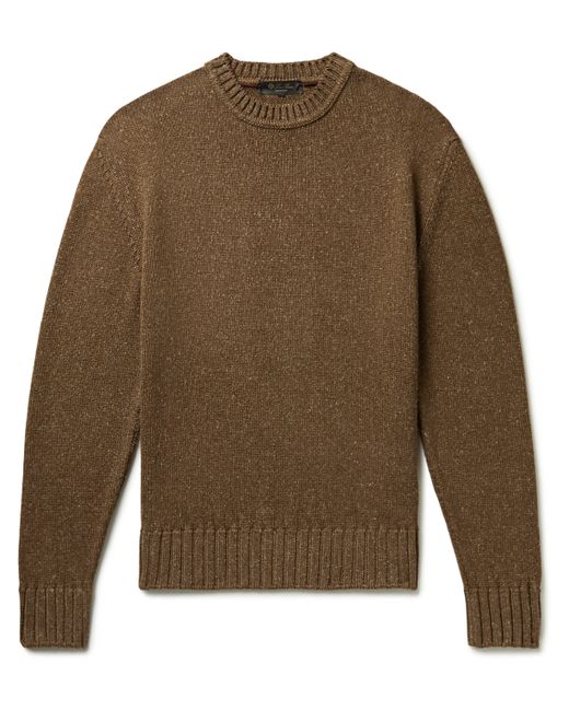 Loro Piana Shorwell Silk Cashmere and Linen-Blend Sweater