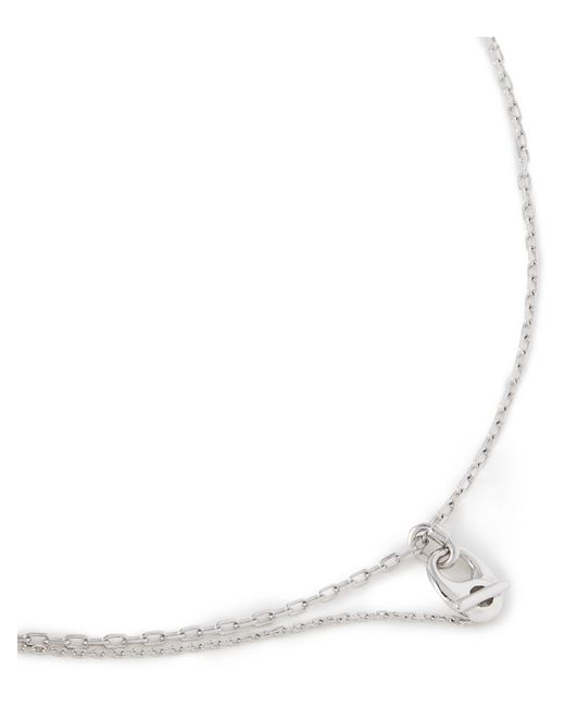 Maria Black Sena Rhodium-Plated Necklace