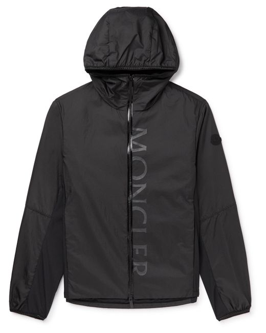 Moncler Ichiro Logo-Print Padded Nylon-Ripstop Hooded Jacket