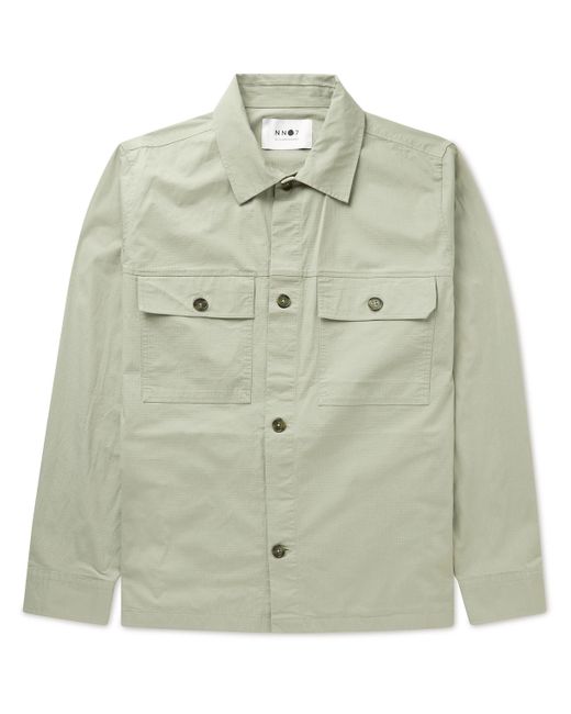 Nn07 Wilas Organic Cotton-Blend Ripstop Shirt Jacket