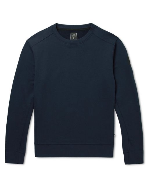 On Logo-Appliquéd Organic Cotton-Jersey Sweatshirt