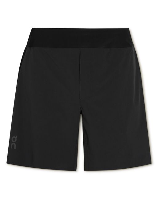 On Recycled Stretch-Shell and Mesh Shorts