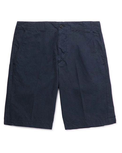 Aspesi Straight-Leg Garment-Dyed Cotton Bermuda Shorts