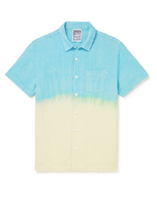 Jungmaven The Ridge Flash Dip-Dyed Hemp and Organic Cotton-Blend Shirt