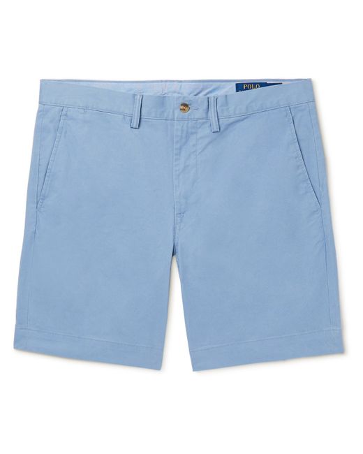 Polo Ralph Lauren Straight-Leg Cotton-Blend Twill Bermuda Shorts