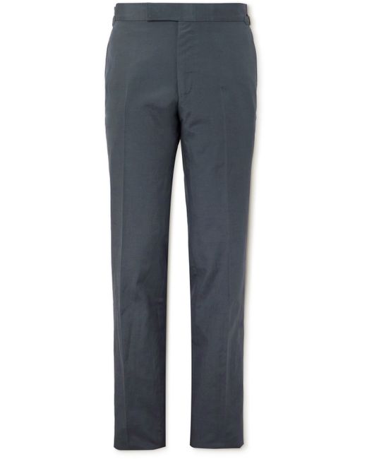 Tom Ford Pleated Silk-Blend Suit Trousers