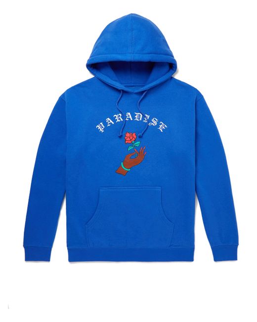 Paradise Logo-Print Cotton-Blend Jersey Hoodie