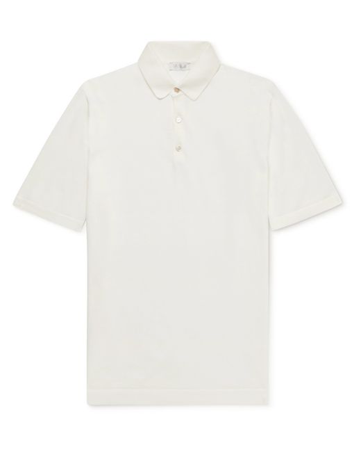 De Petrillo Cotton-Jersey Polo Shirt