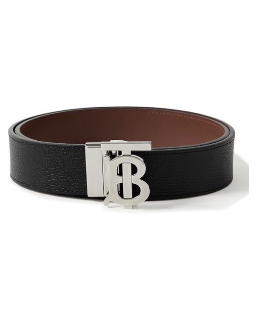 Burberry 3.5cm Reversible Leather Belt