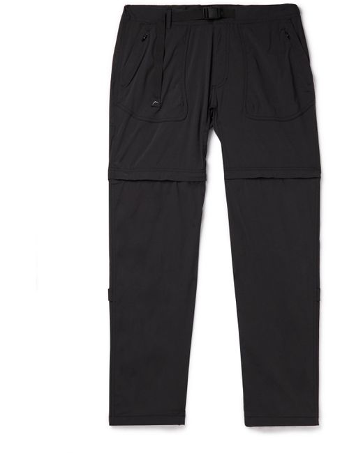 Cayl 2Way Tapered Convertible Belted Nylon-Blend Trousers