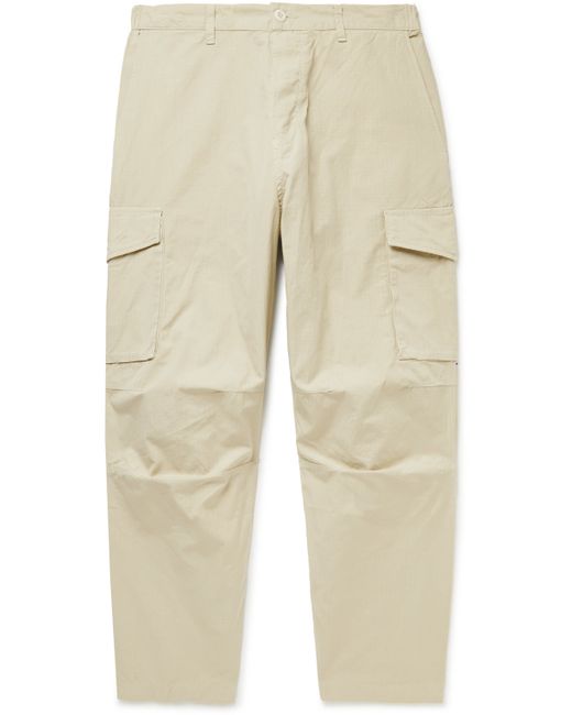 Edwin Sentinel Tapered Garment-Dyed Cotton-Ripstop Cargo Trousers