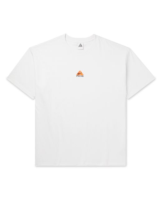 Nike NRG ACG Logo-Embroidered Jersey T-Shirt