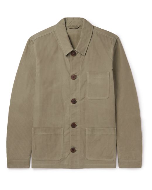 Purdey Organic Cotton-Ripstop Chore Jacket