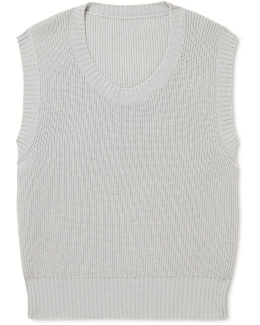 Stoffa Ribbed Cashmere Sweater Vest
