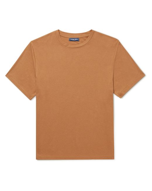 Frescobol Carioca Cotton and Linen-Blend Jersey T-Shirt