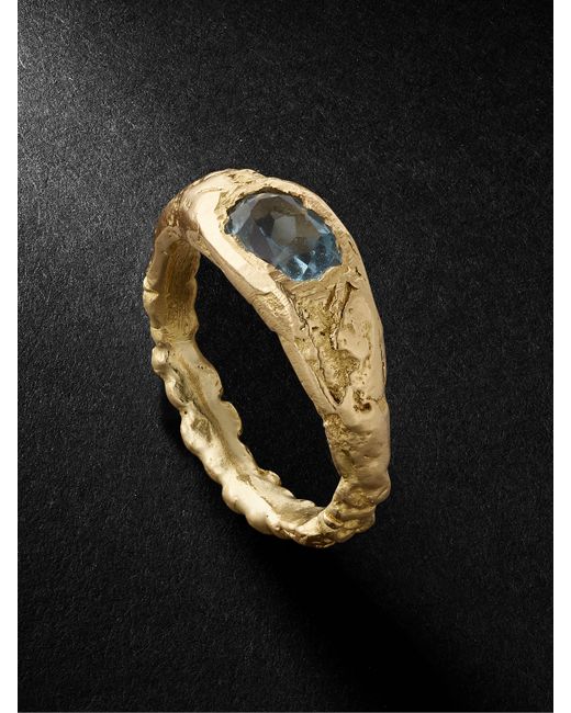 Healers Fine Jewelry Recycled Aquamarine Ring
