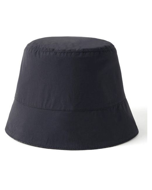 Loewe Reversible Logo-Jacquard Cotton-Blend and Shell Bucket Hat