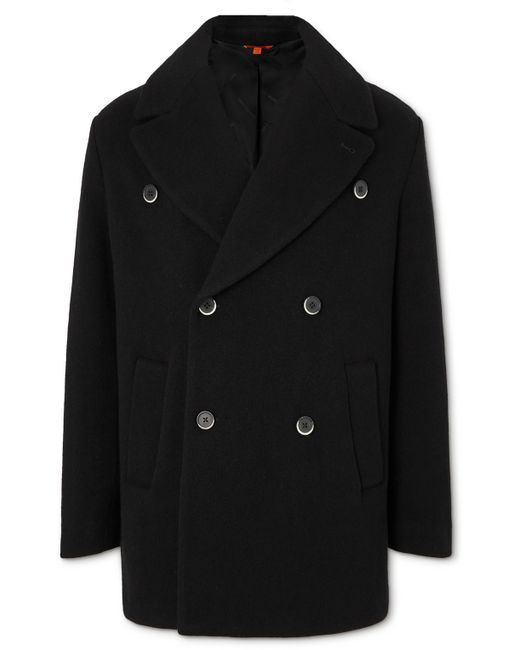 Barena Double-Breasted Wool-Blend Coat