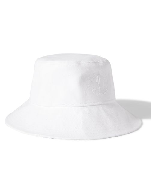 Frescobol Carioca Logo-Embroidered Cotton-Canvas Bucket Hat