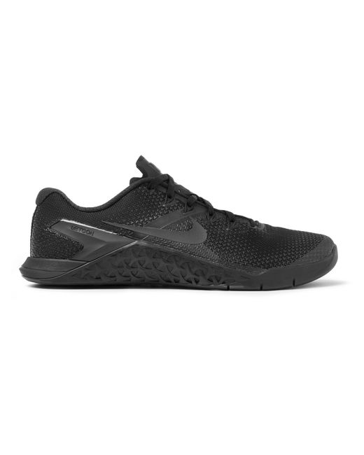 Nike Training Metcon 4 Rubber-Trimmed Mesh Sneakers