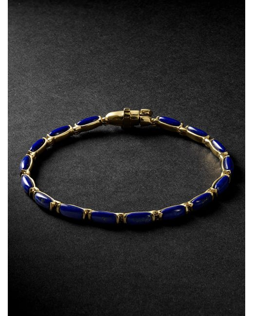 Fernando Jorge 18-Karat Gold Lapis Lazuli Bracelet